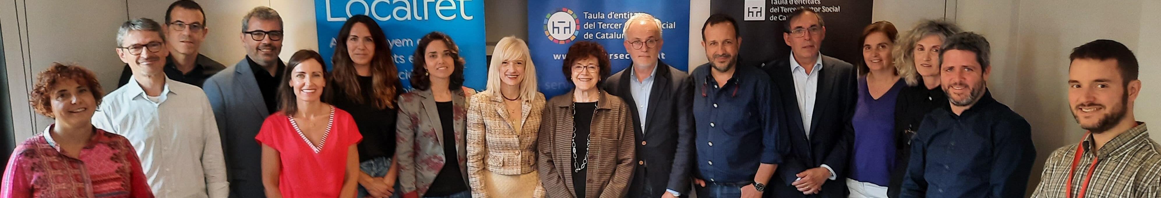 El Consorci Localret i la Taula del Tercer Sector Social de Catalunya s’alien per ajudar a combatre la bretxa digital i impulsar la innovació social