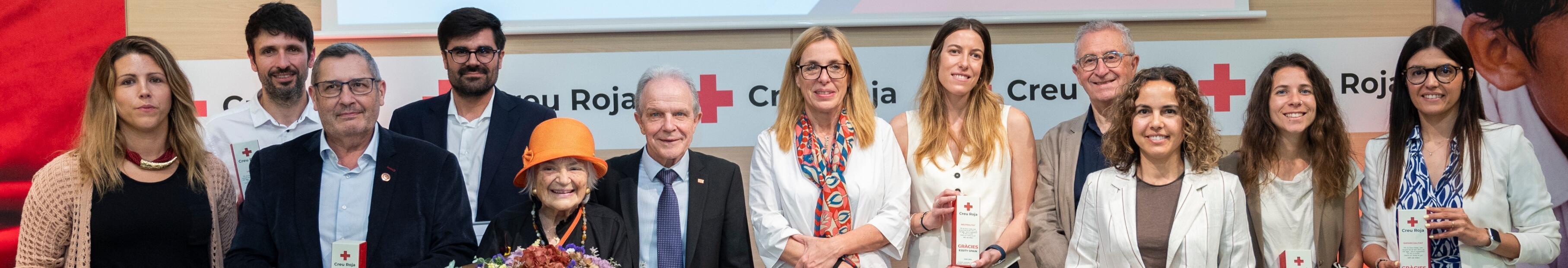 Acte d'agraïment a les empreses col·laboradores de la Creu Roja