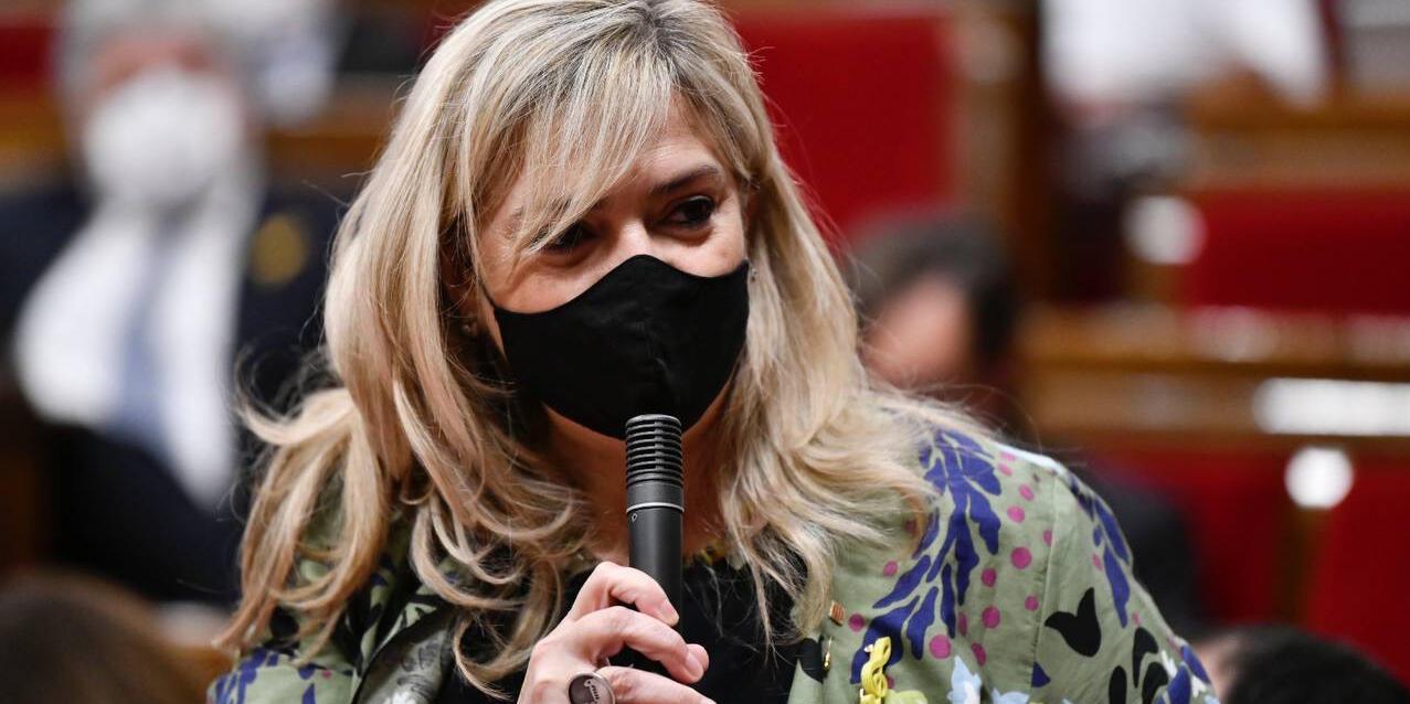 La consellera de Drets Socials Violant Cervera al Parlament de Catalunya