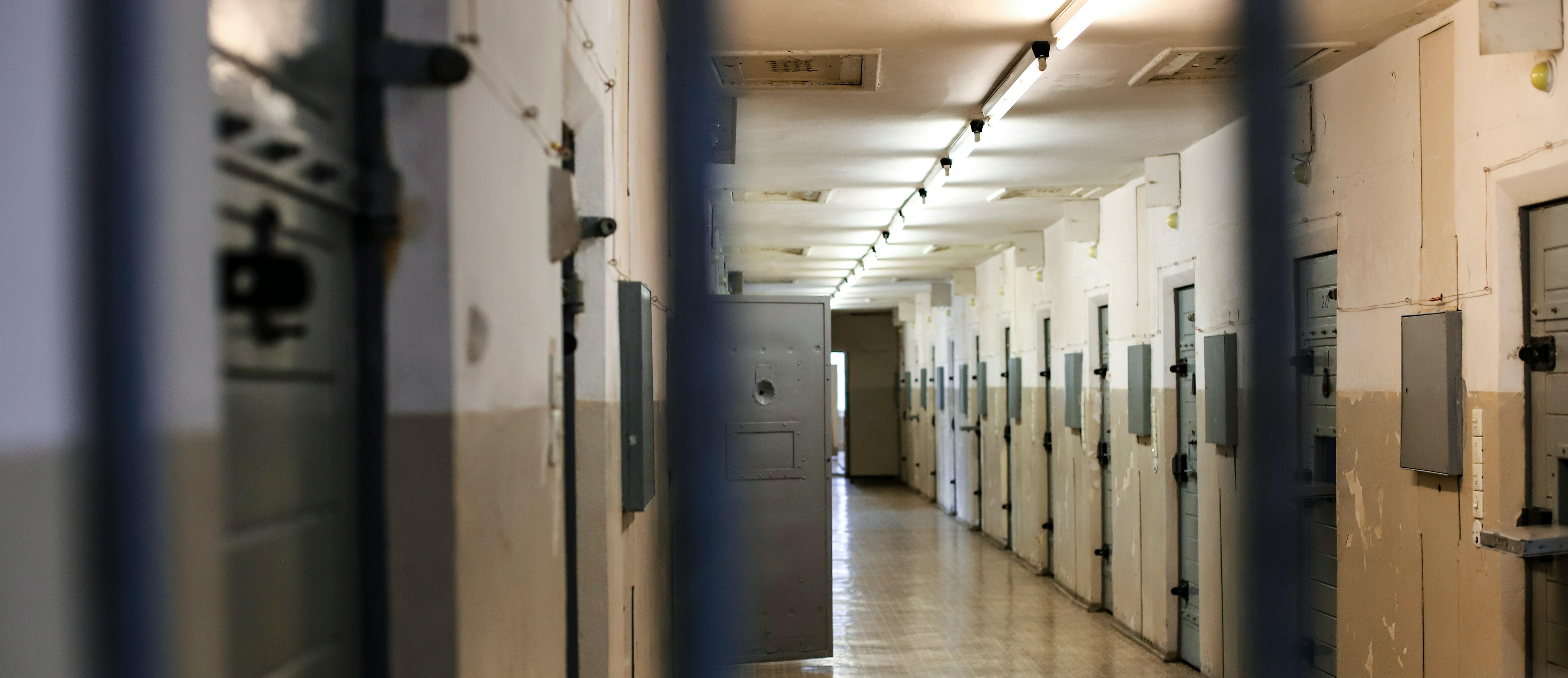 Imatge de l'interior d'una presó